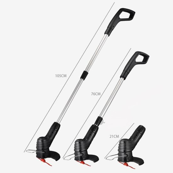 Image showing Grassenio Pro with various handle lengths